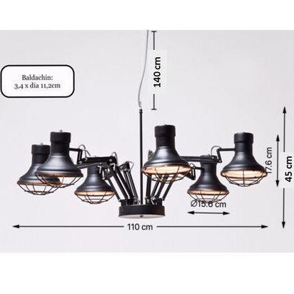 Spider Multi Pendant Lamp