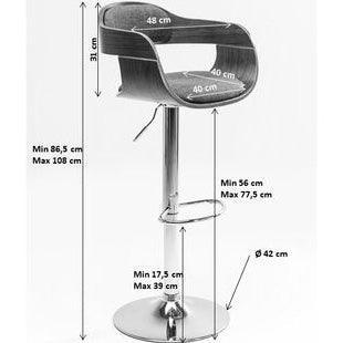 Costa Black Barstool