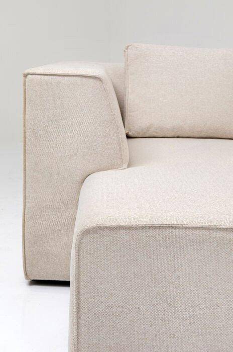 Infinity Ottomane Cream Corner Sofa