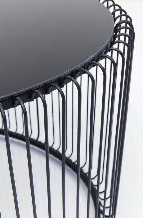 Wire Uno Glass Coffee Table