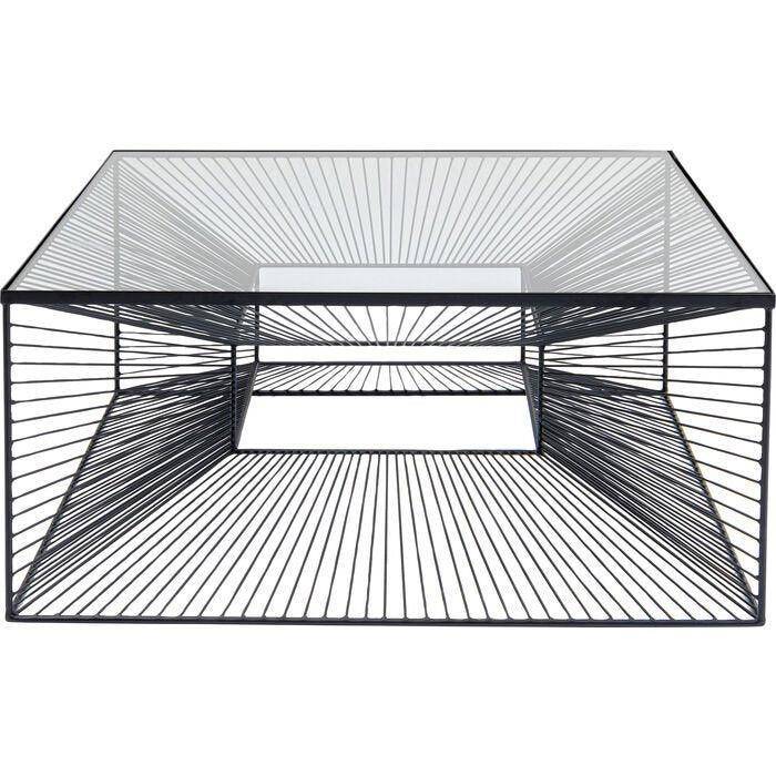 Dimension Black Wire Coffee Table
