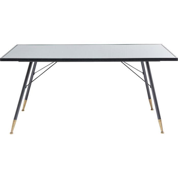 La Gomera Black Metal/Glass Table