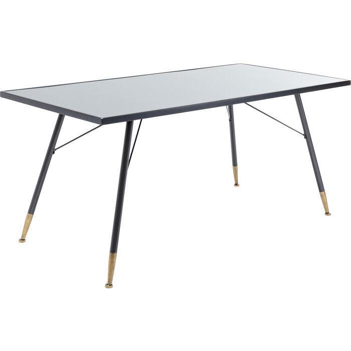 La Gomera Black Metal/Glass Table