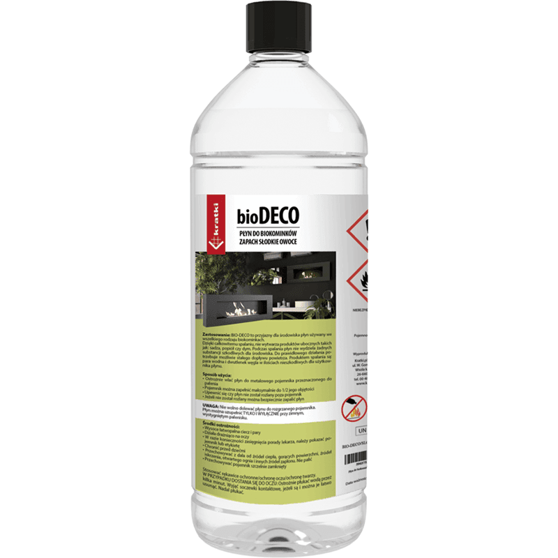 Bioethanol Fuel for Bio Fireplaces 1L