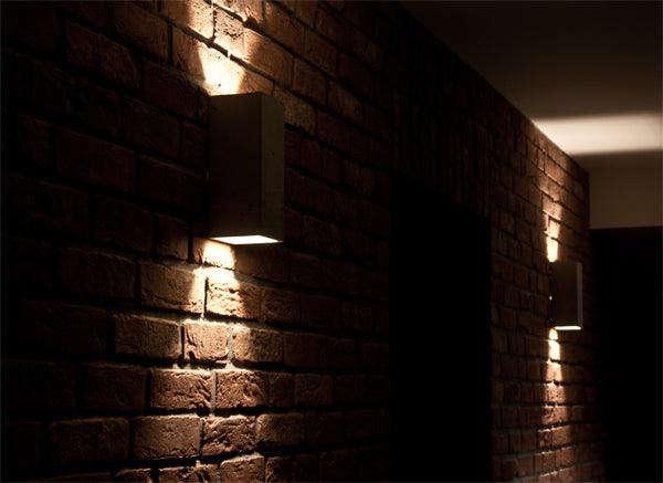 Orto Concrete Outdoor Wall Lamp - WOO .Design