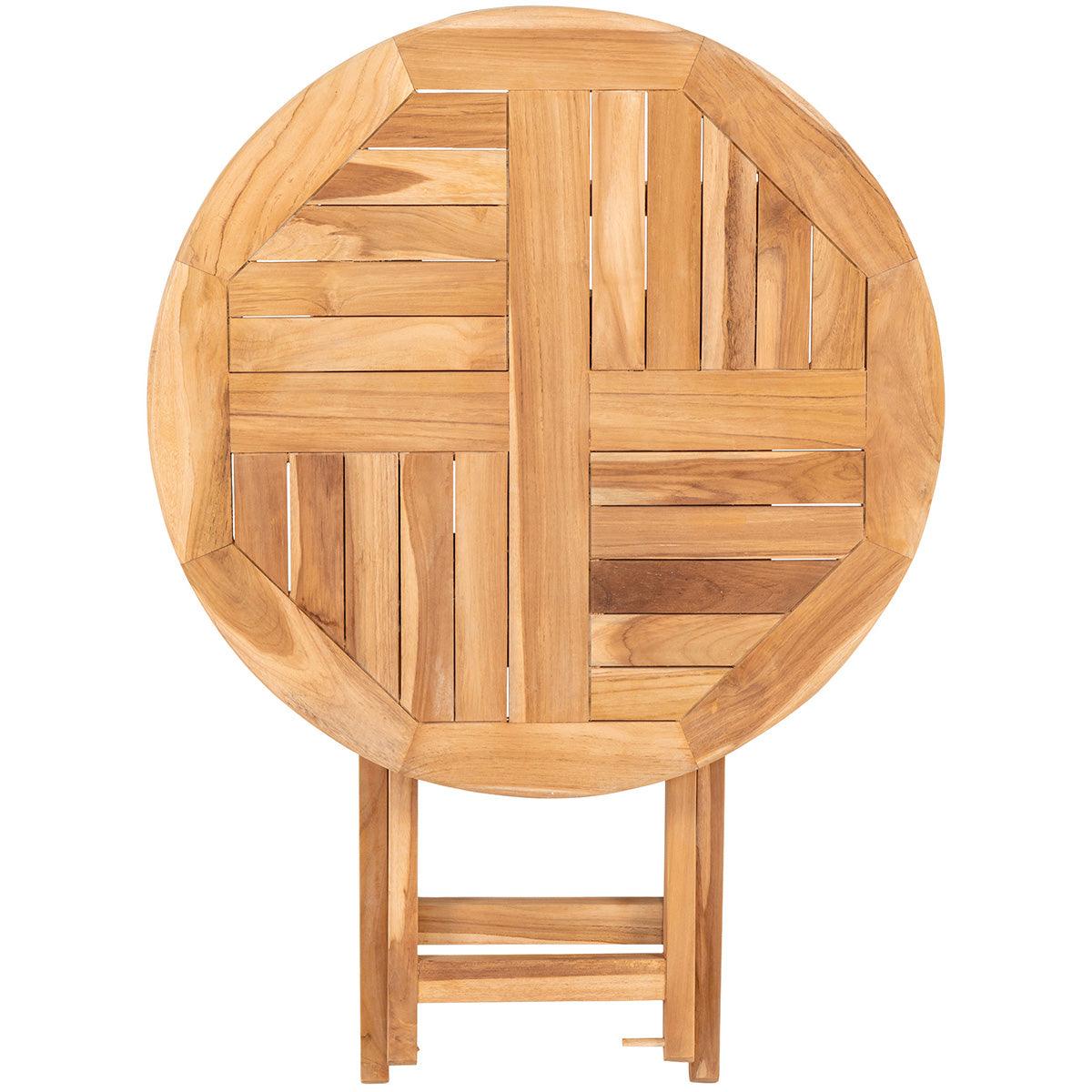 Oviedo Natural Teak Wood Table - WOO .Design