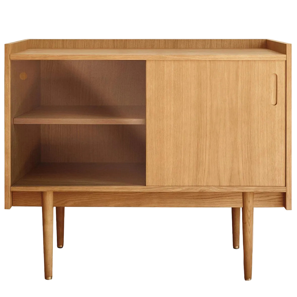Petite 1050 Oak Wood/Glass Sideboard - WOO .Design