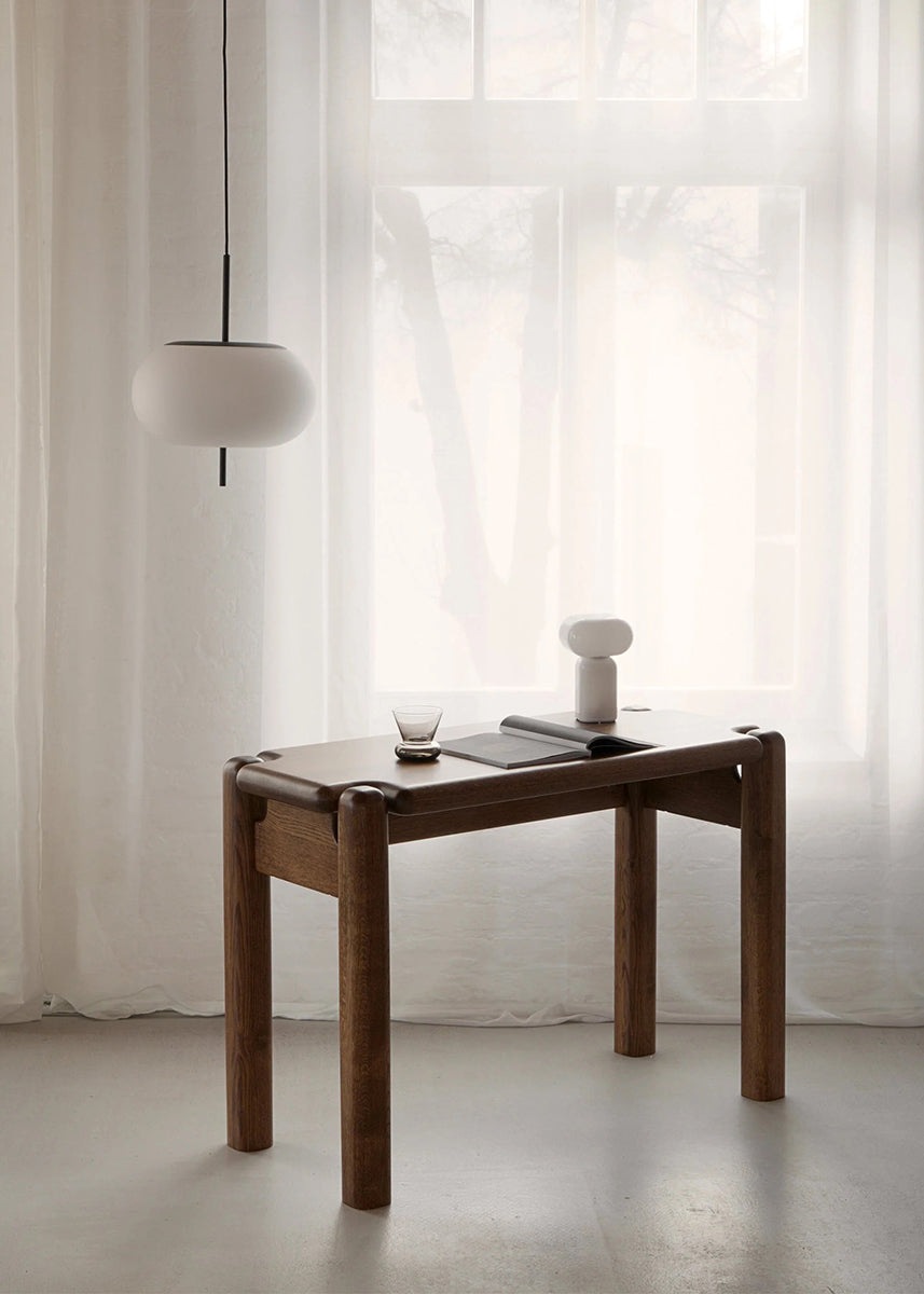 Puffo Oak Wood Desk