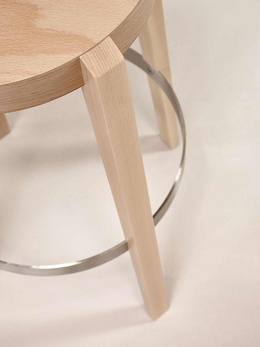 Punton 691 Wood Barstool - WOO .Design