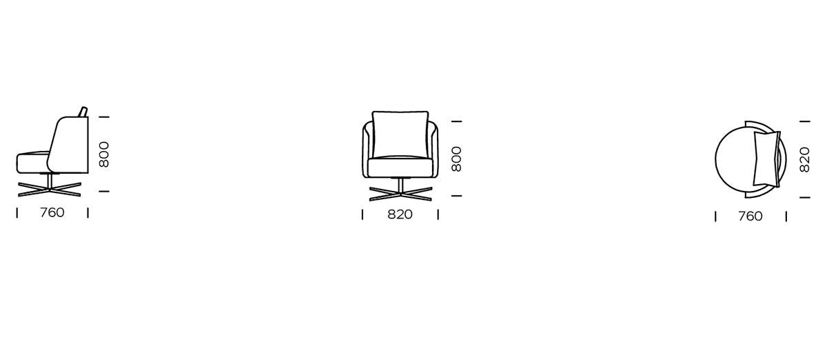 Pyora I Armchair - WOO .Design