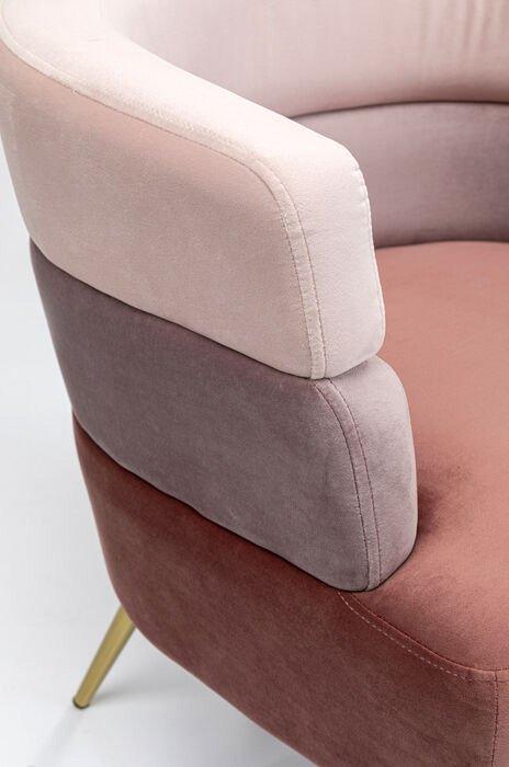Sandwich Velvet Cocktail Armchair - WOO .Design