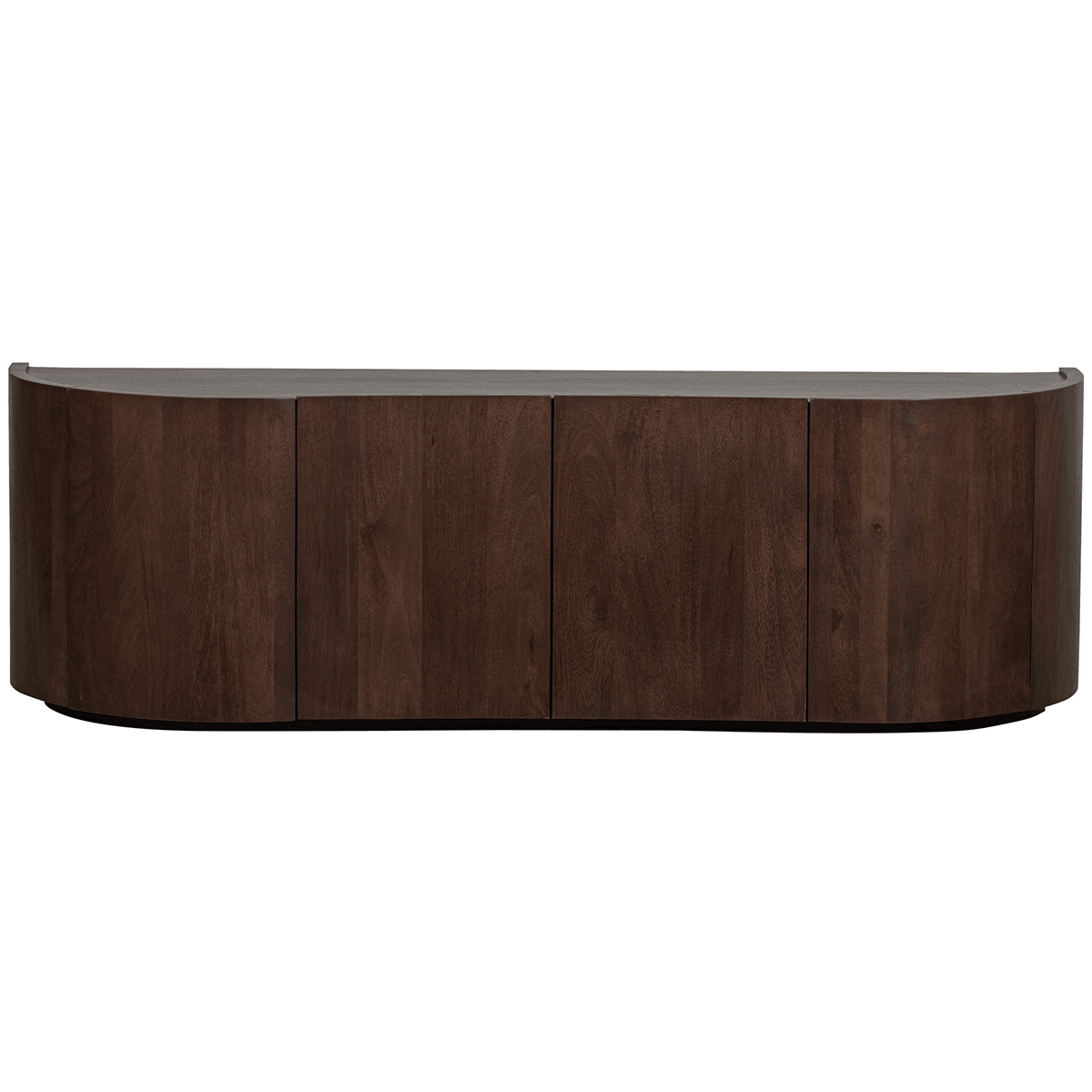 Sense Walnut Mango Wood 4 Doors Sideboard - WOO .Design