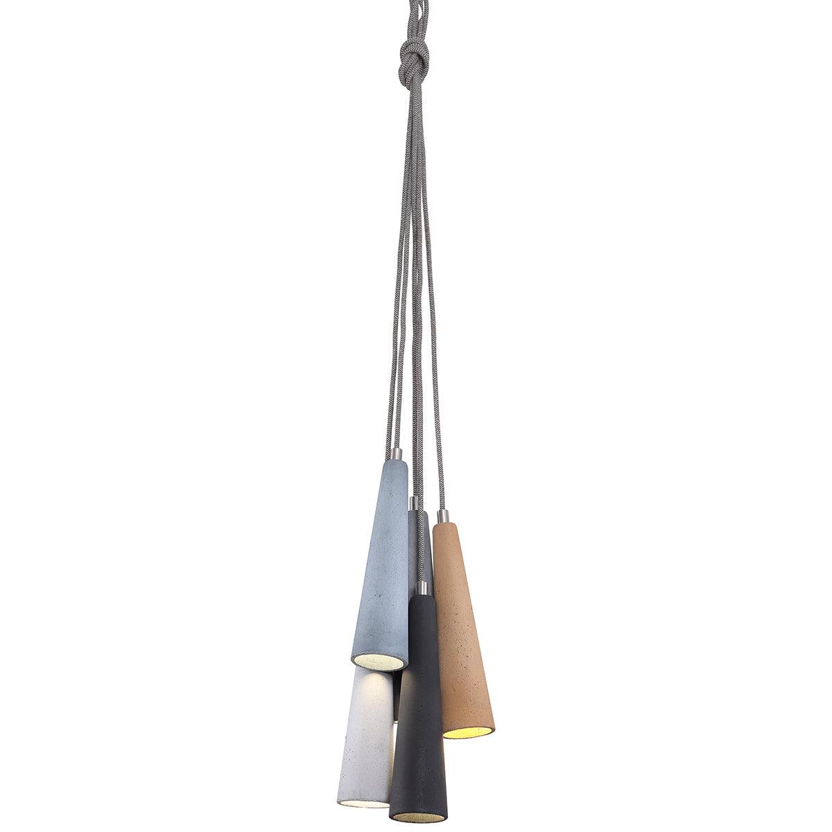Sopel Concrete Multi Pendant Lamp - WOO .Design