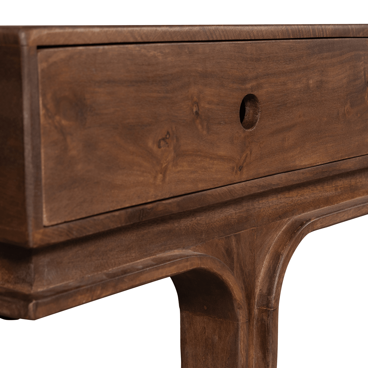 Staes Walnut Mango Wood TV Stand - WOO .Design