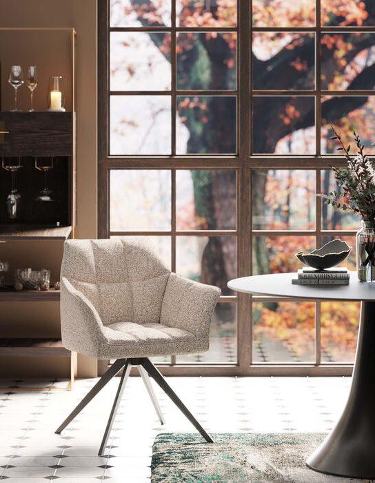 Thinktank Swivel Chair with Armrest - WOO .Design