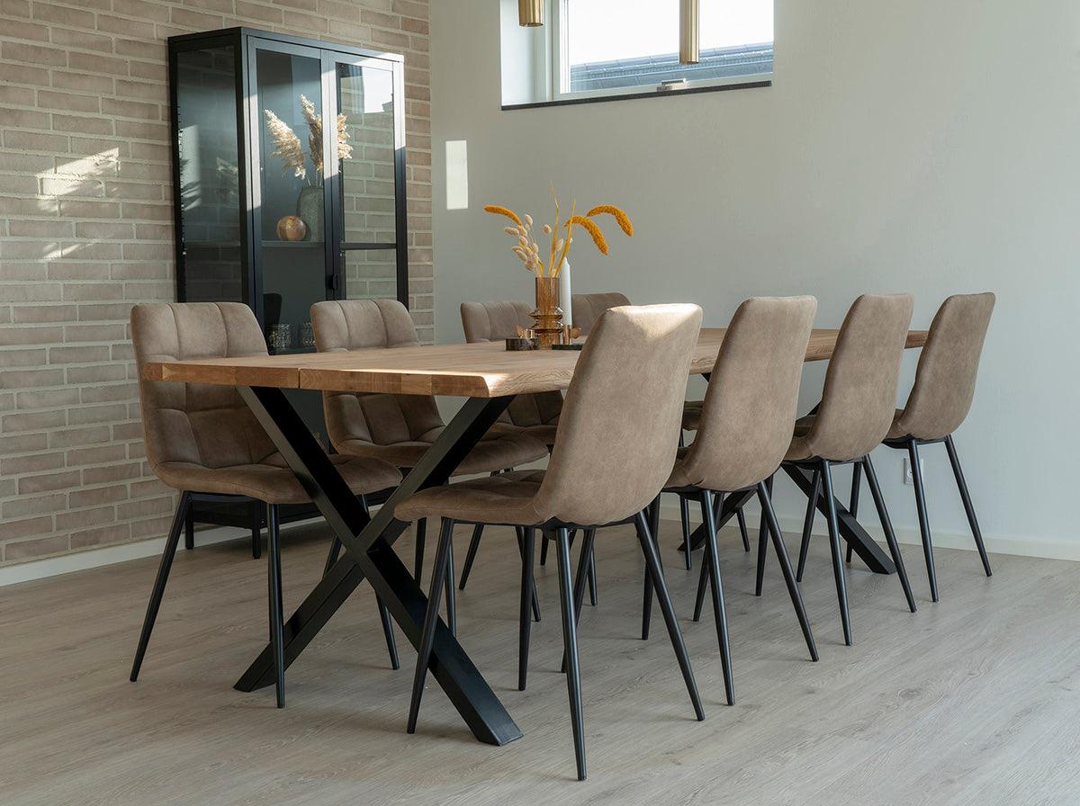 Toulon Oiled Oak Dining Table - WOO .Design