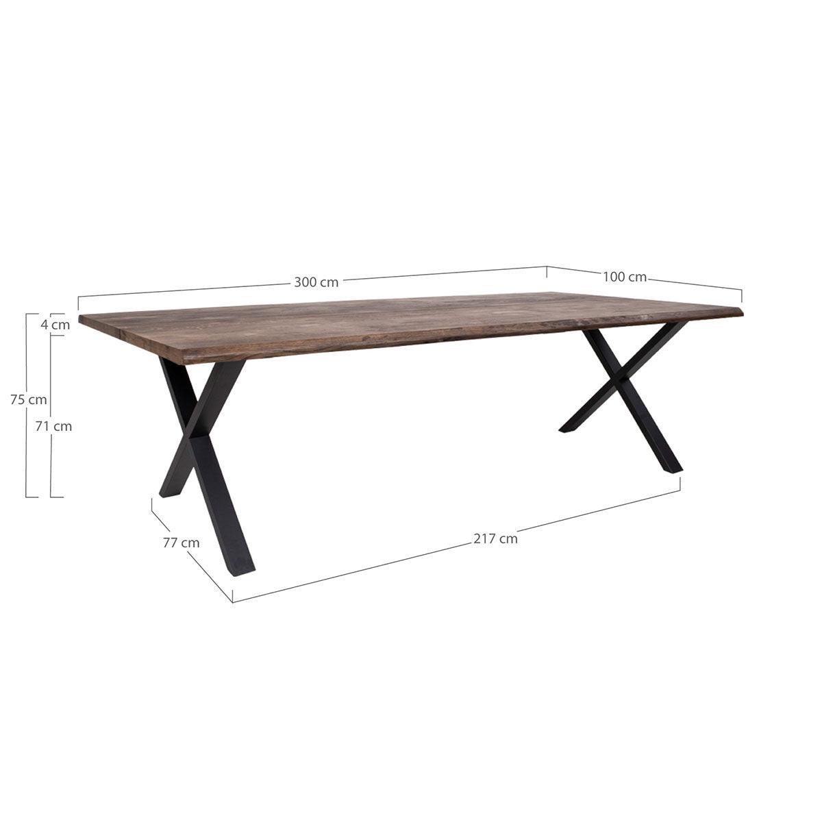 Toulon Oiled Oak Dining Table - WOO .Design