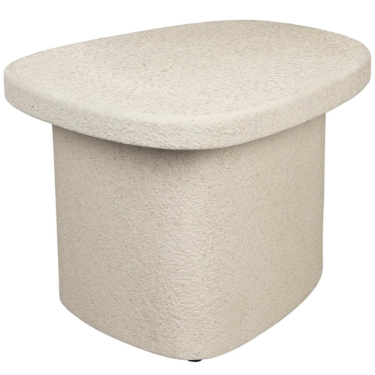 Veda Beige Side Table - WOO .Design