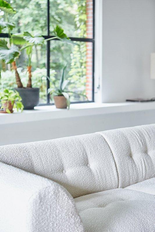 Vint Boucle Cream Couch - Element Middle - WOO .Design