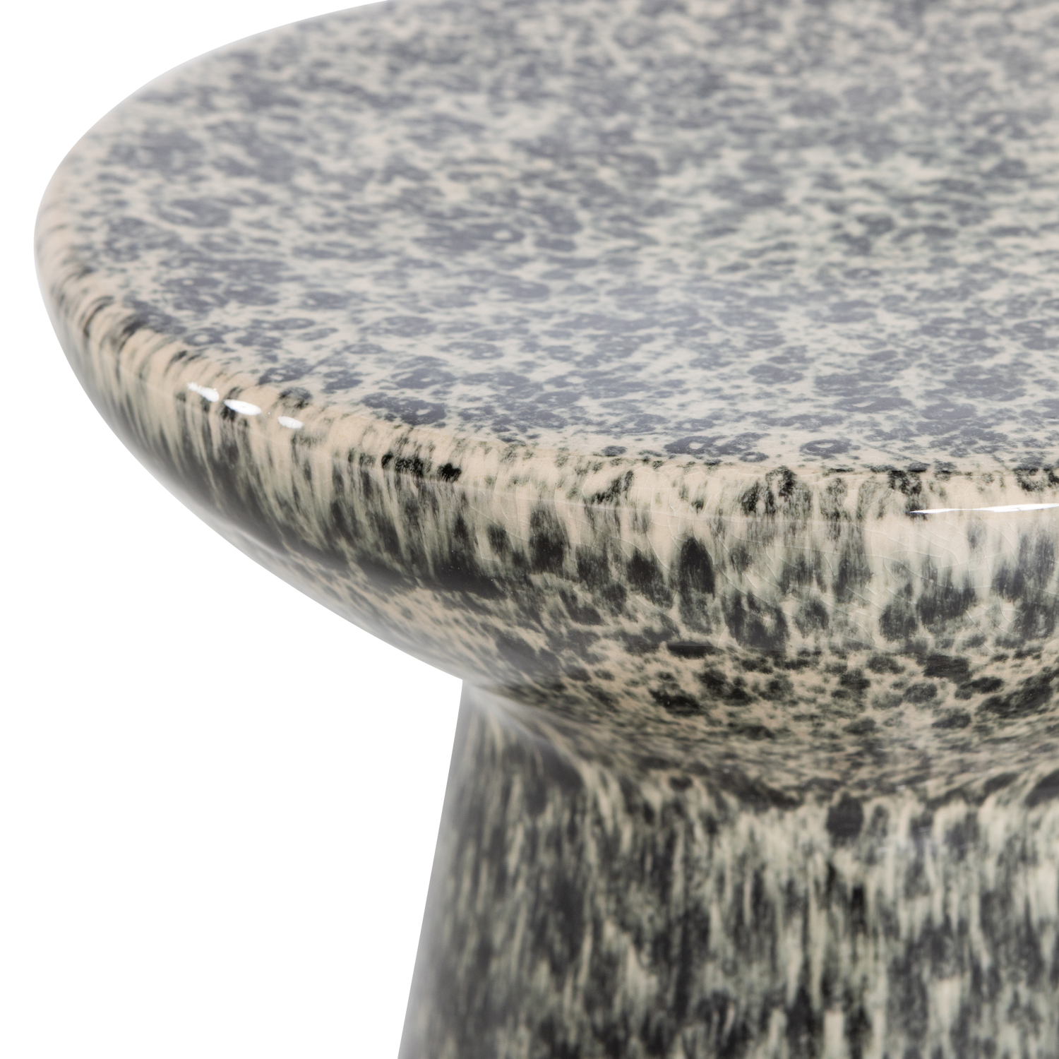 Fleck Melange Ceramic Side Table