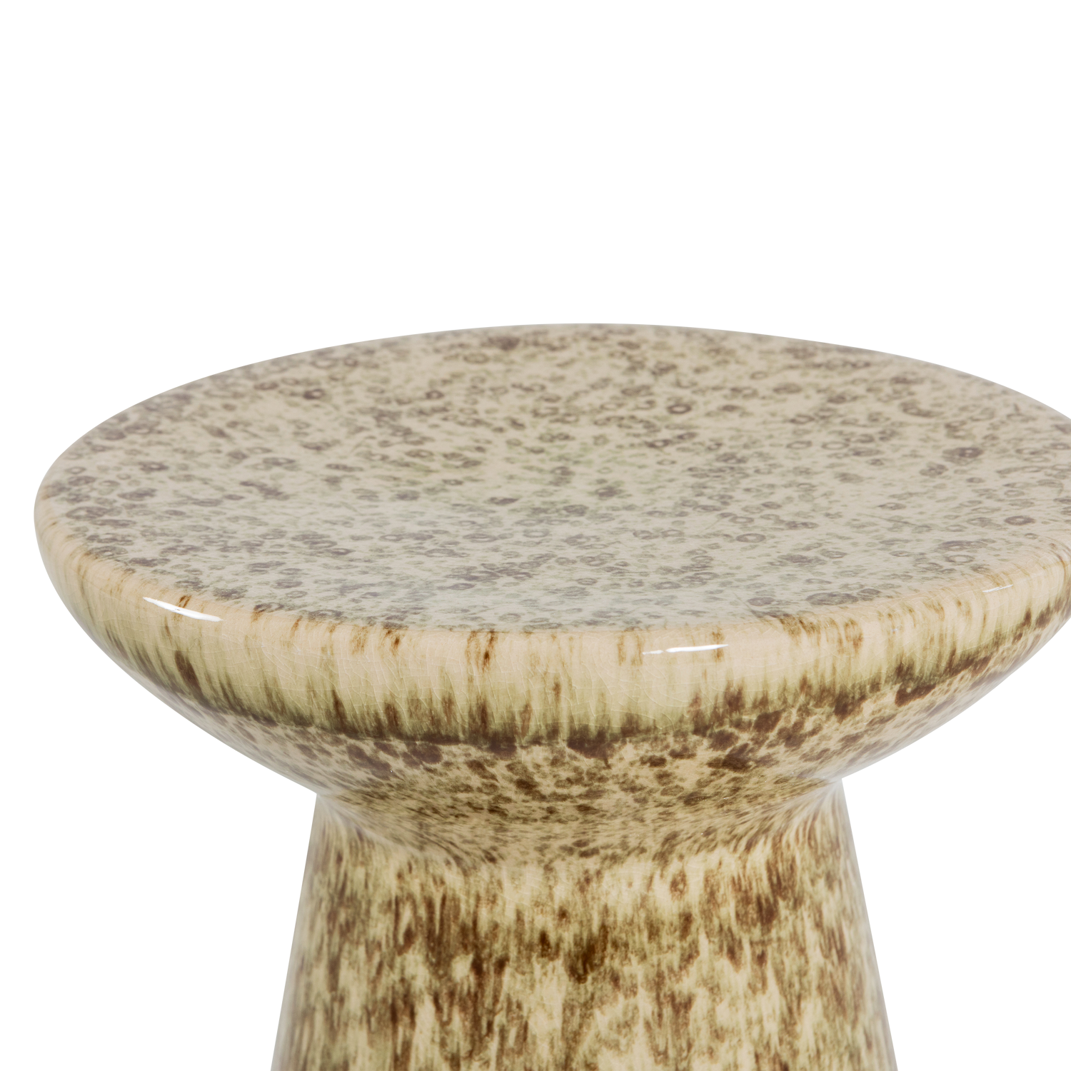 Fleck Melange Ceramic Side Table