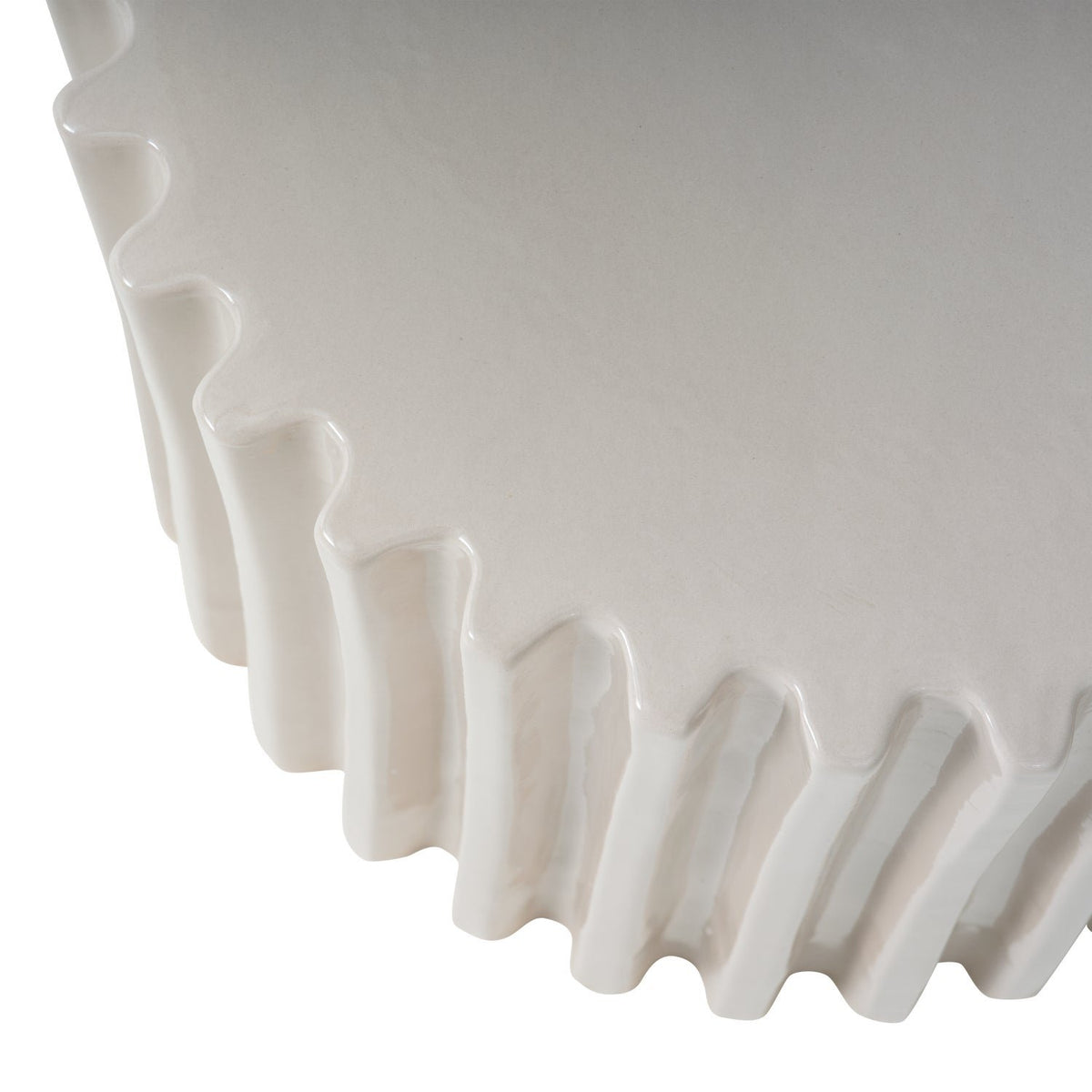 Grooves Decorative Side Table