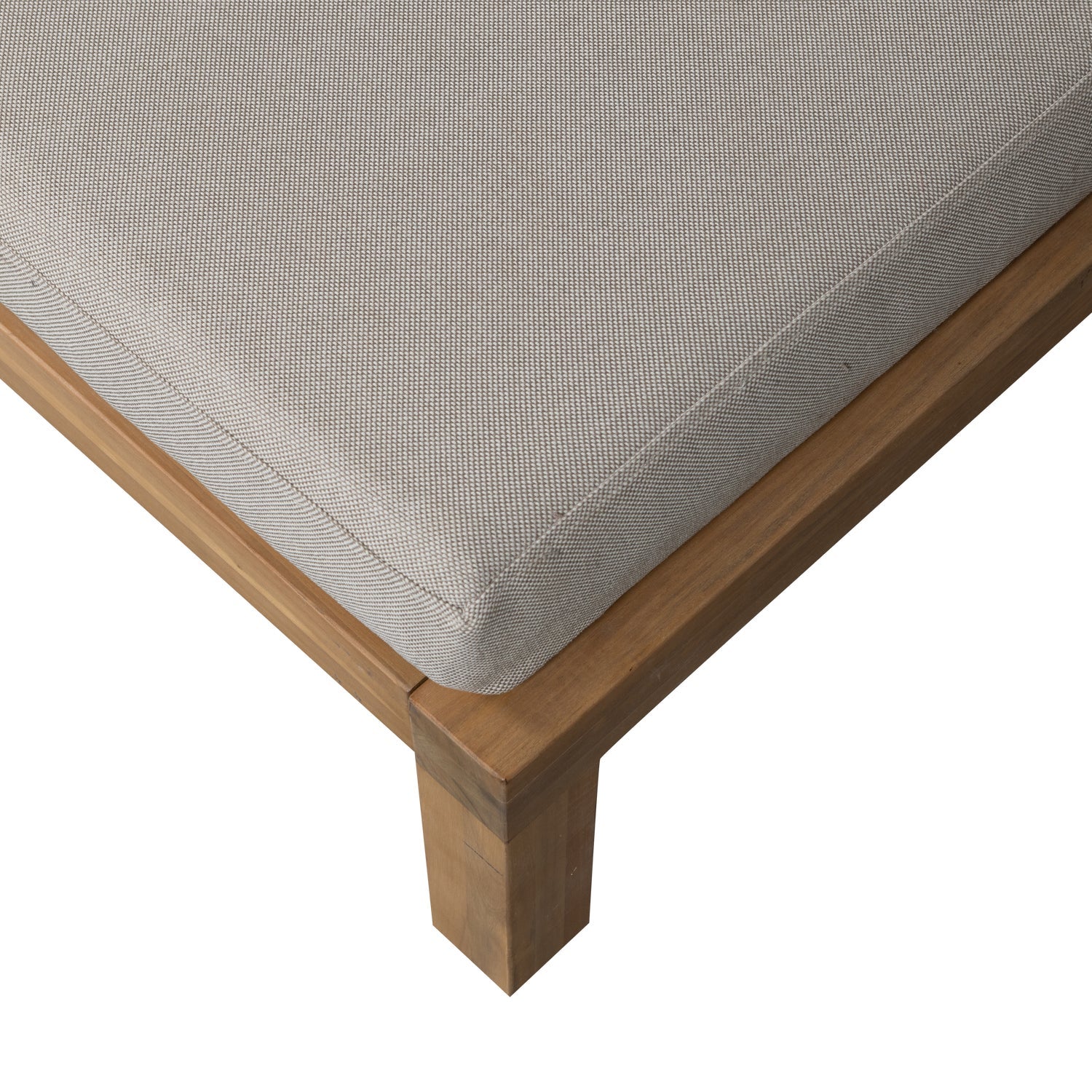Relax Acacia Wood Footstool or Side Table