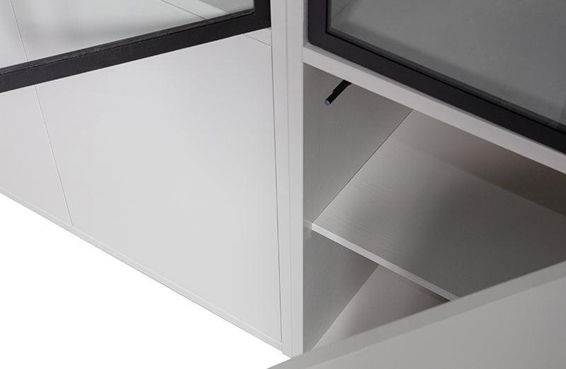 Basic 4 Doors Display Cabinet