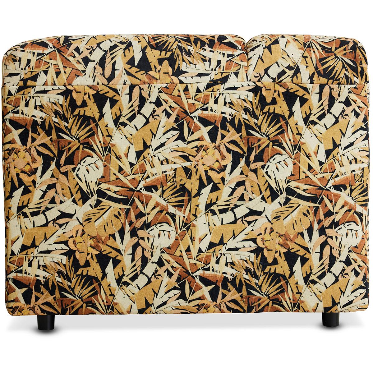 Wave Printed Hollywood Couch - Element Right High Arm - WOO .Design