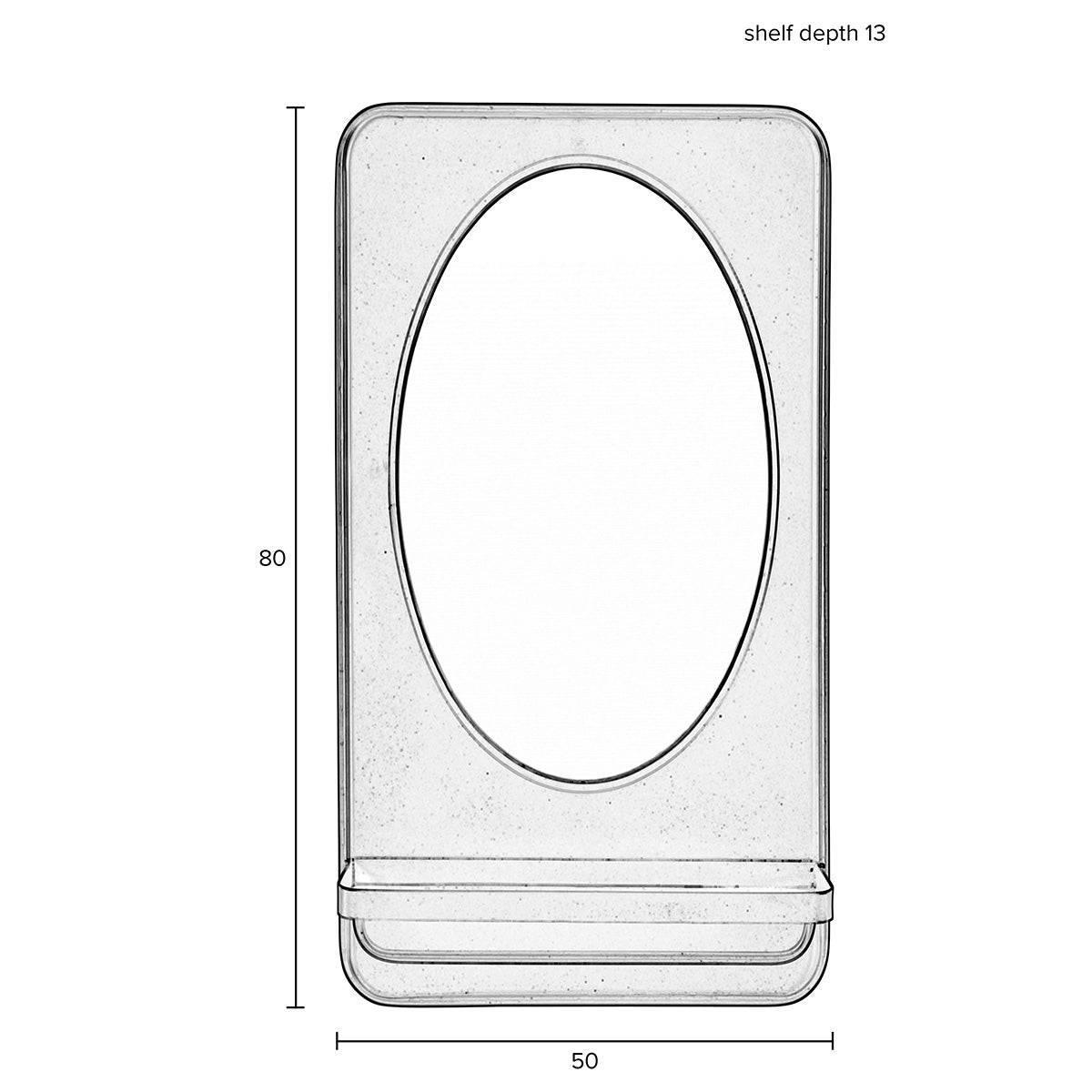 Pascal Shelf Mirror