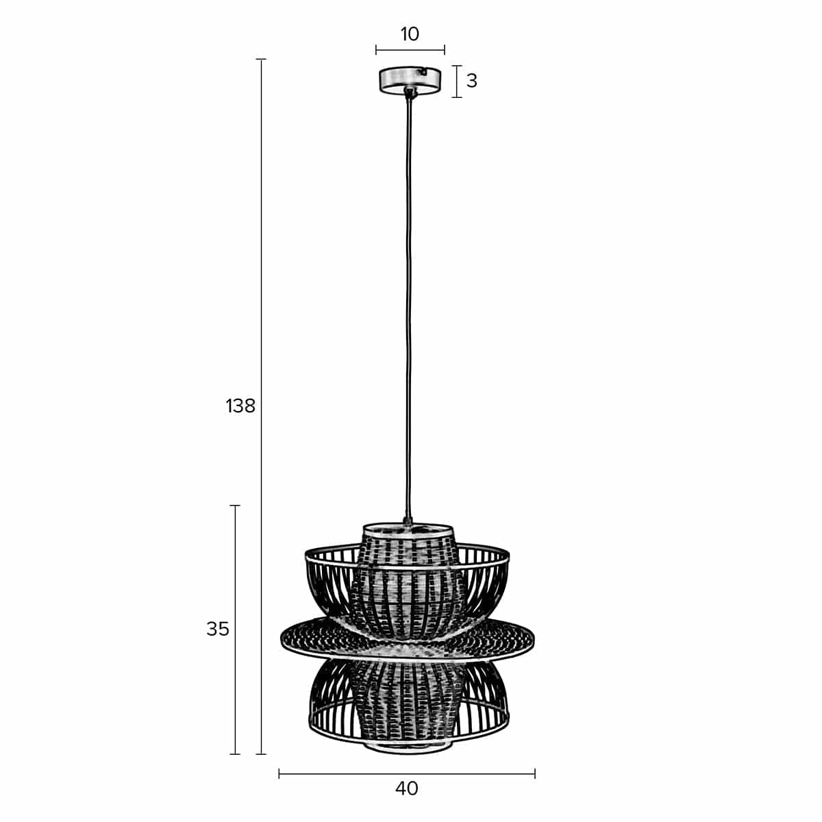 Carmen Pendant Lamp