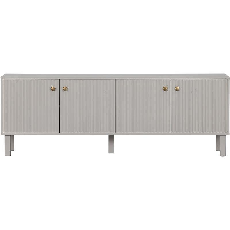 Madu Deep Cloud Grey Pine Wood TV Stand
