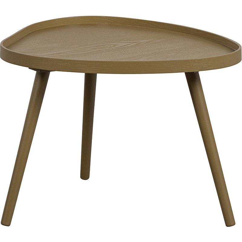 Mae Sepia Organic Pine Wood Side Table